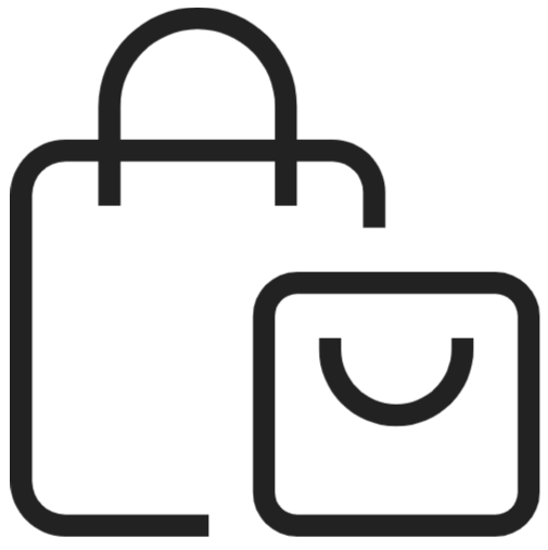 icon of a shopping bag